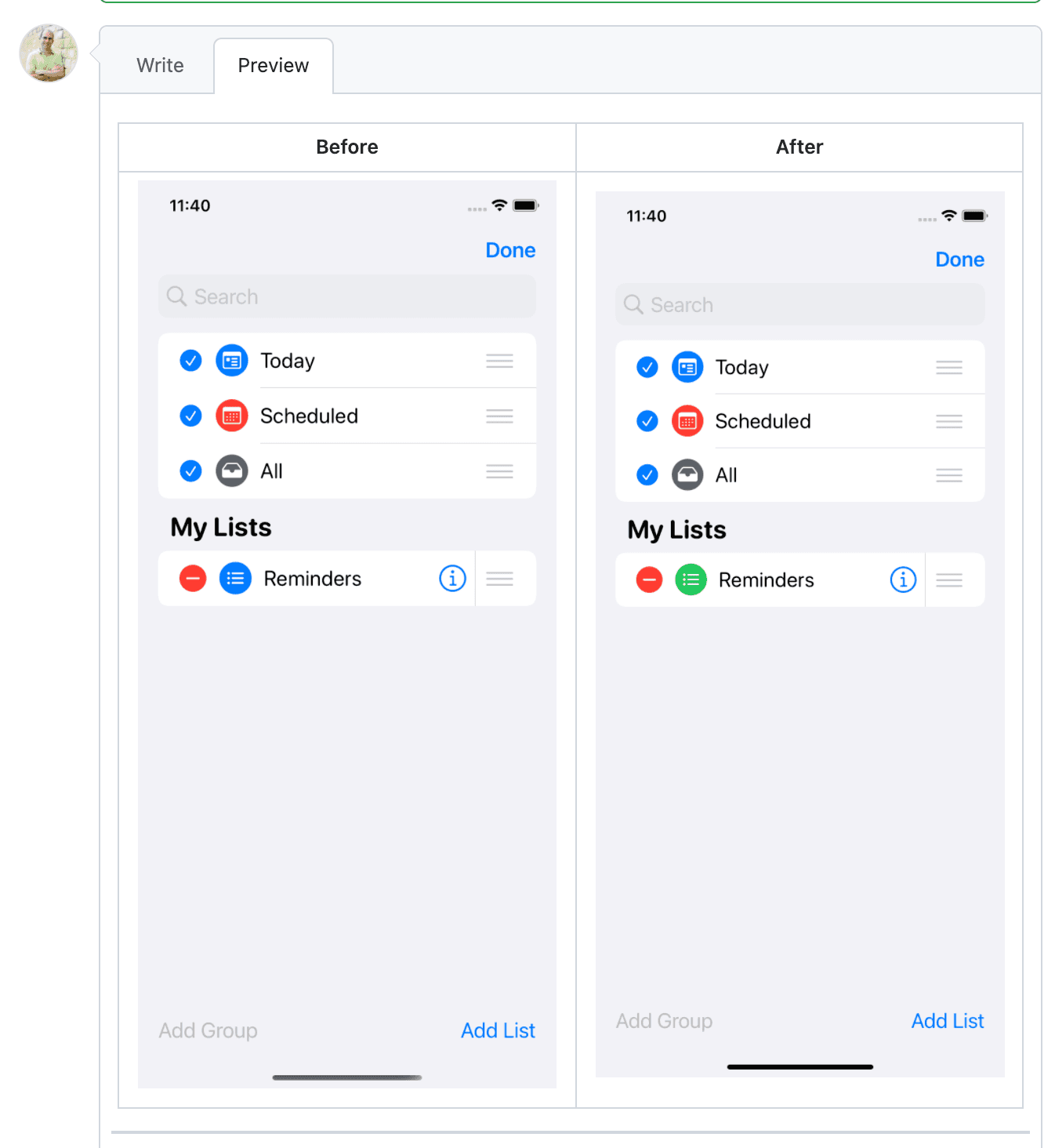 Visualize your iOS app changes in your GitHub pull request