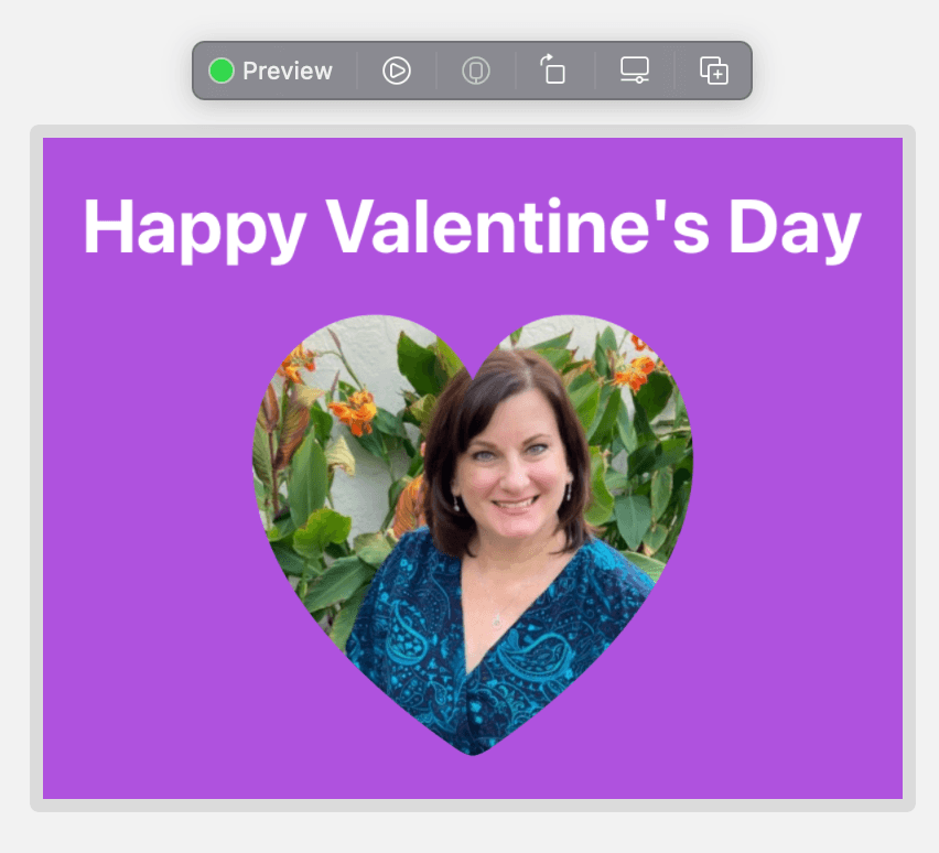 Be my SwiftUI Valentine