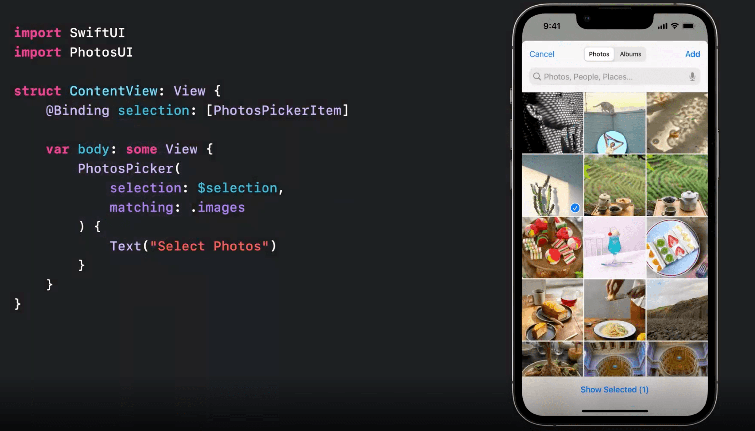 PhotosPicker on SwiftUI