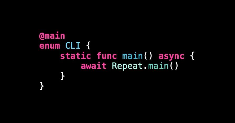 Develop a command-line tool using Swift Concurrency